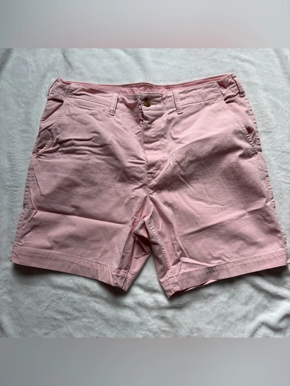 American Eagle Outfitters Chino Classic Fit Flex  Shorts Pink
